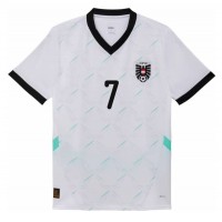 Østrig Marko Arnautovic #7 Udebanetrøje EM 2024 Kortærmet